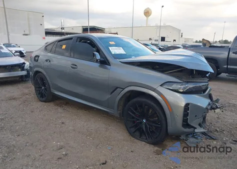 2024 BMW X6 xDrive40I из США, поврежденный, VIN 5UX33EX00R9U65151